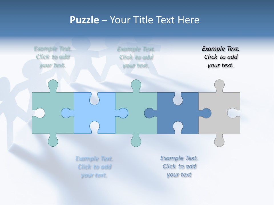 Six Partnership Conceptual PowerPoint Template