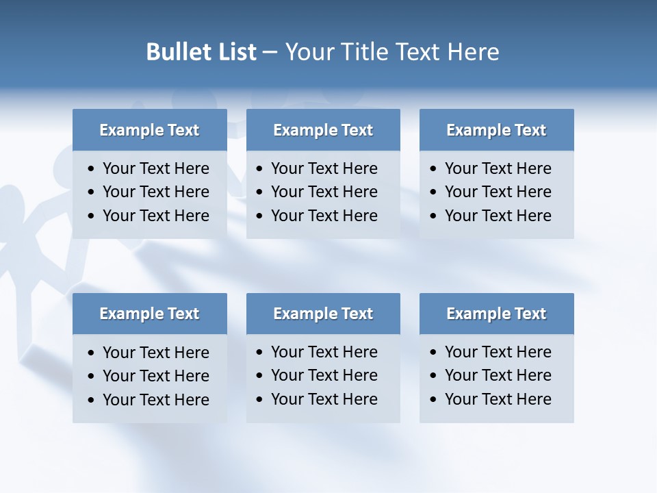 Six Partnership Conceptual PowerPoint Template