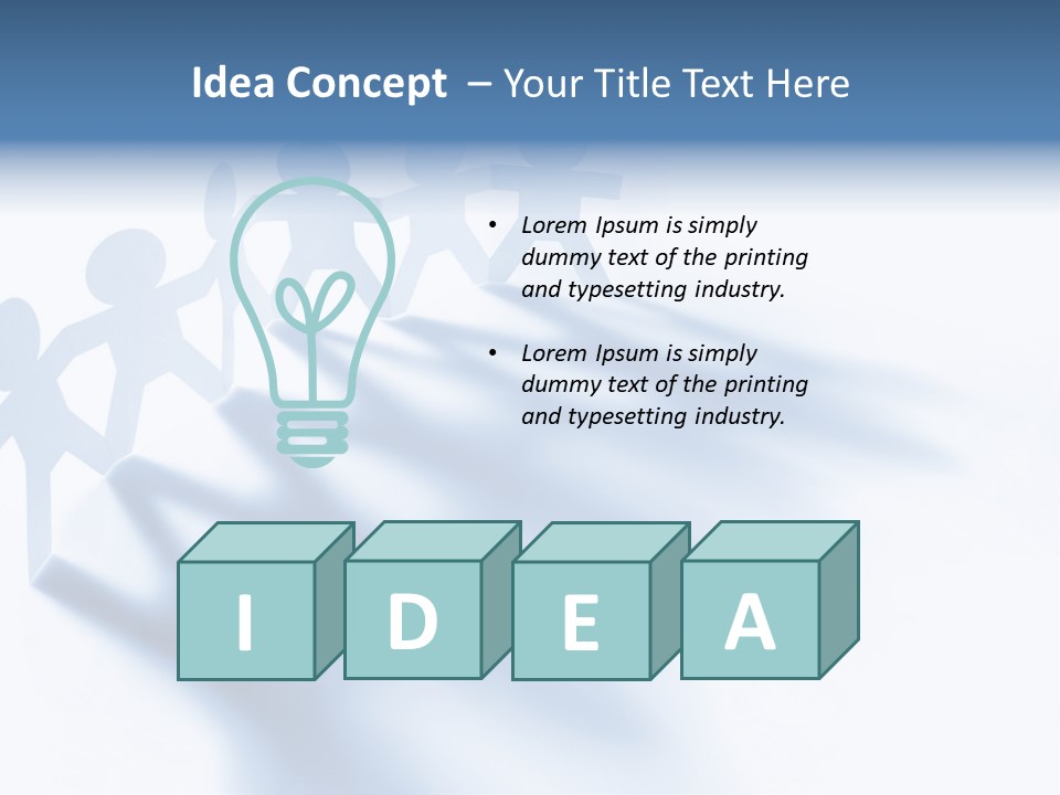Six Partnership Conceptual PowerPoint Template