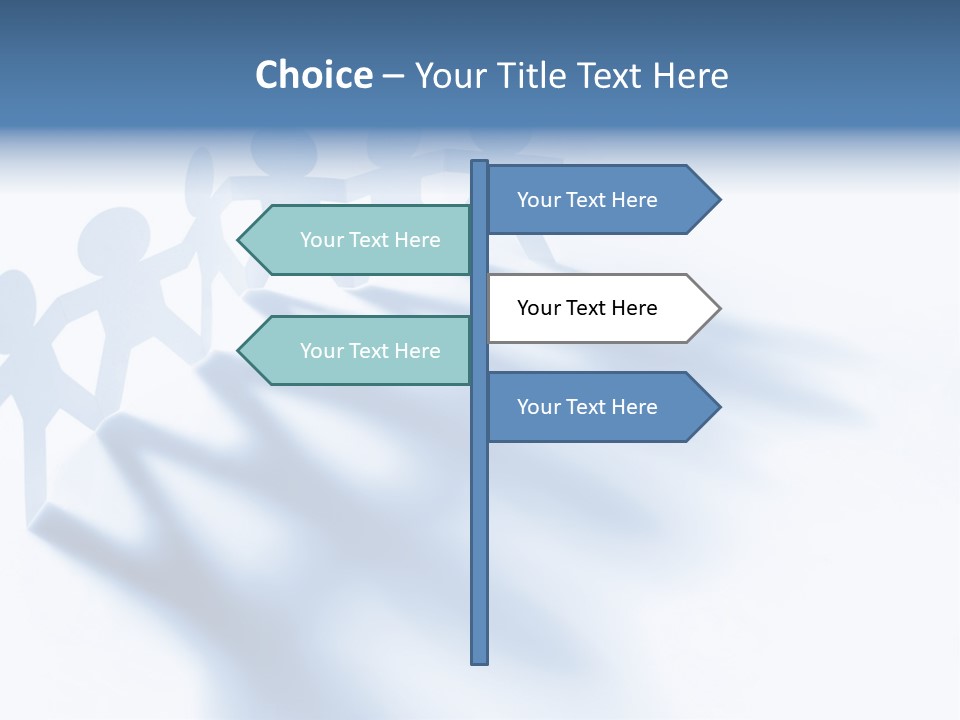 Six Partnership Conceptual PowerPoint Template