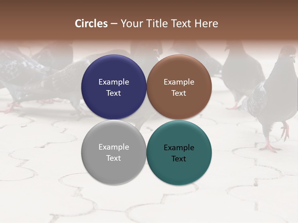 Nature Food Walking PowerPoint Template