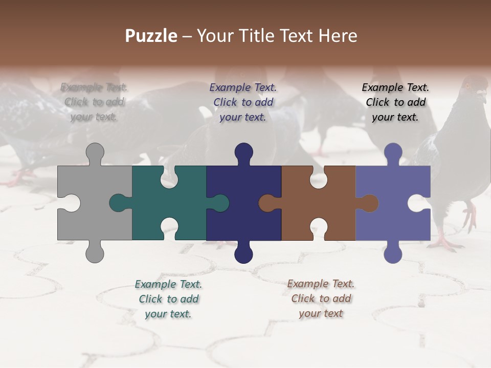 Nature Food Walking PowerPoint Template