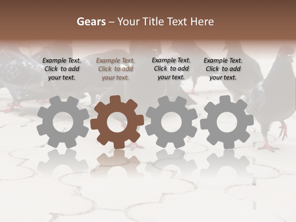 Nature Food Walking PowerPoint Template