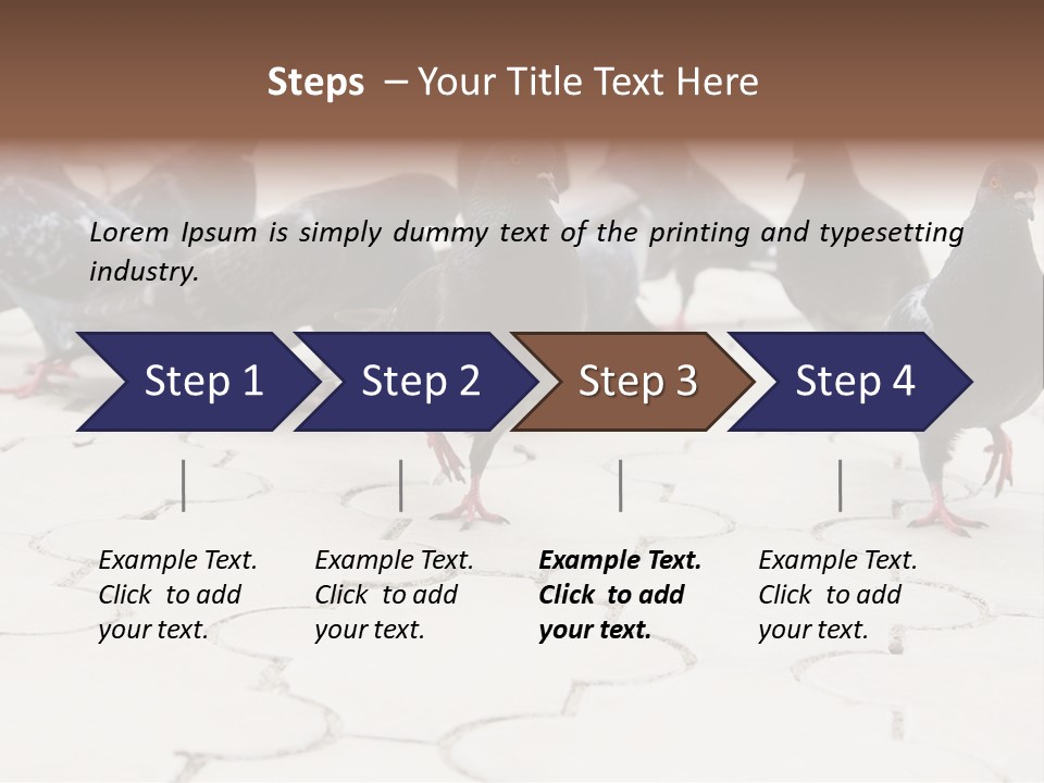 Nature Food Walking PowerPoint Template