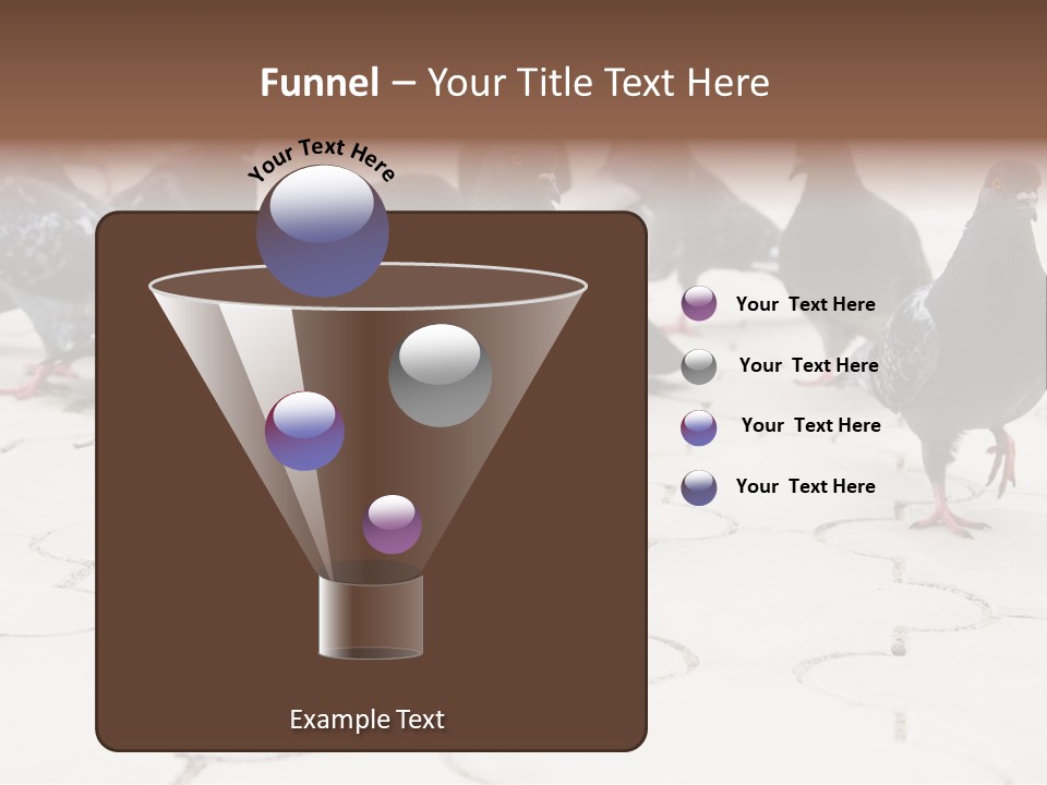 Nature Food Walking PowerPoint Template