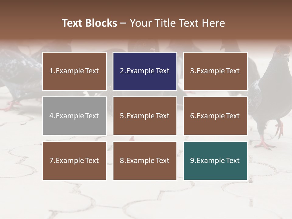 Nature Food Walking PowerPoint Template