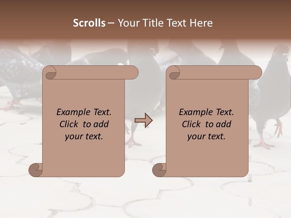 Nature Food Walking PowerPoint Template