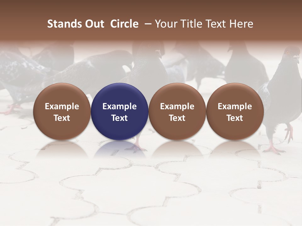 Nature Food Walking PowerPoint Template