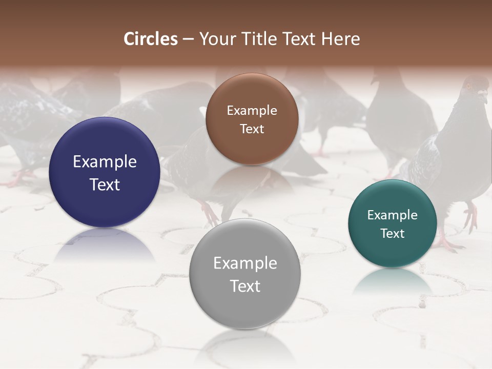 Nature Food Walking PowerPoint Template