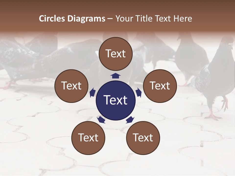 Nature Food Walking PowerPoint Template