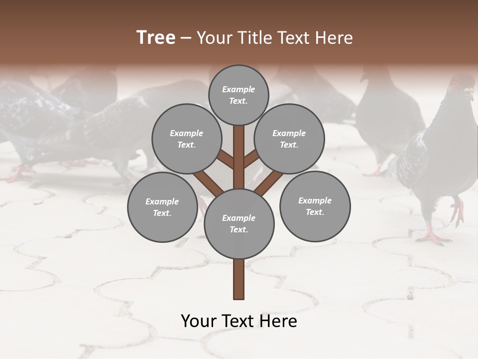 Nature Food Walking PowerPoint Template