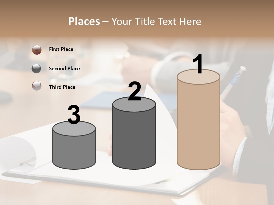 White Notebook Personal PowerPoint Template