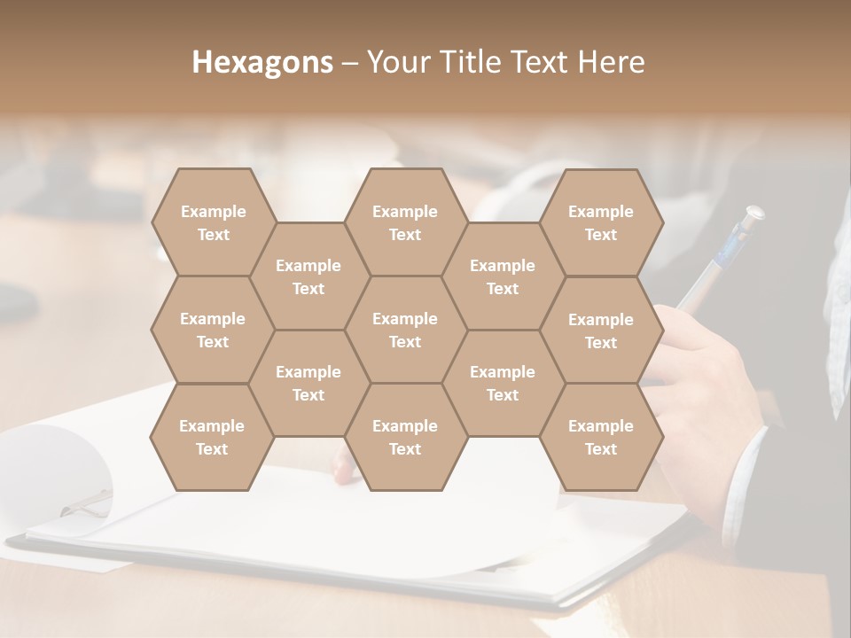 White Notebook Personal PowerPoint Template