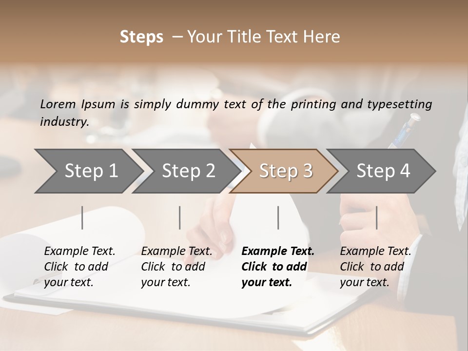 White Notebook Personal PowerPoint Template