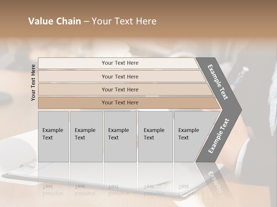 White Notebook Personal PowerPoint Template