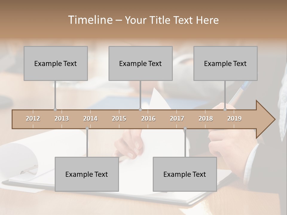White Notebook Personal PowerPoint Template