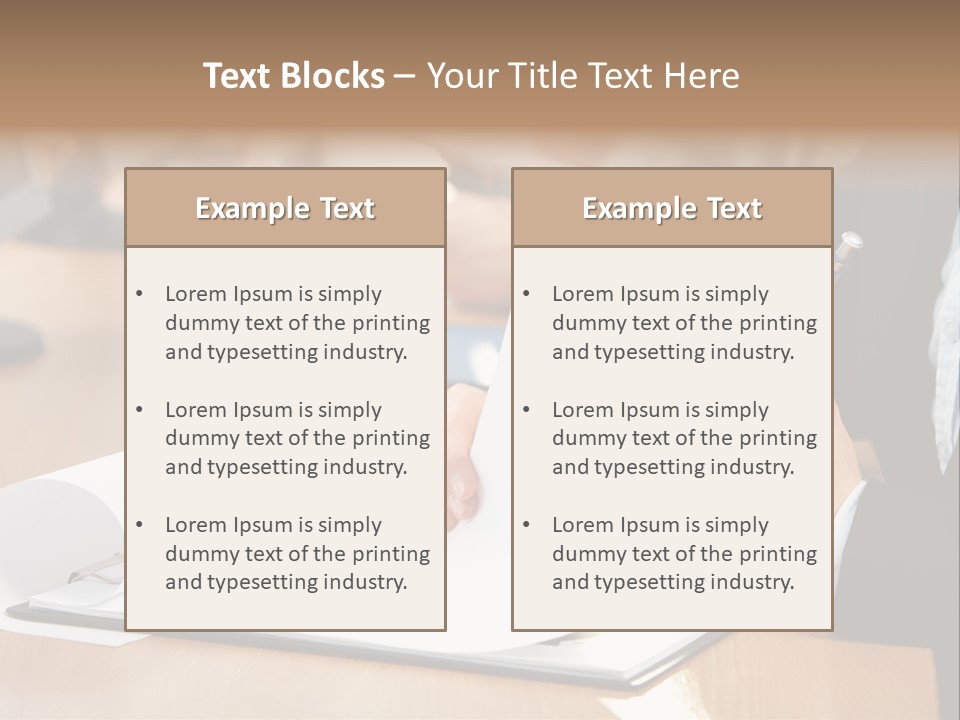 White Notebook Personal PowerPoint Template