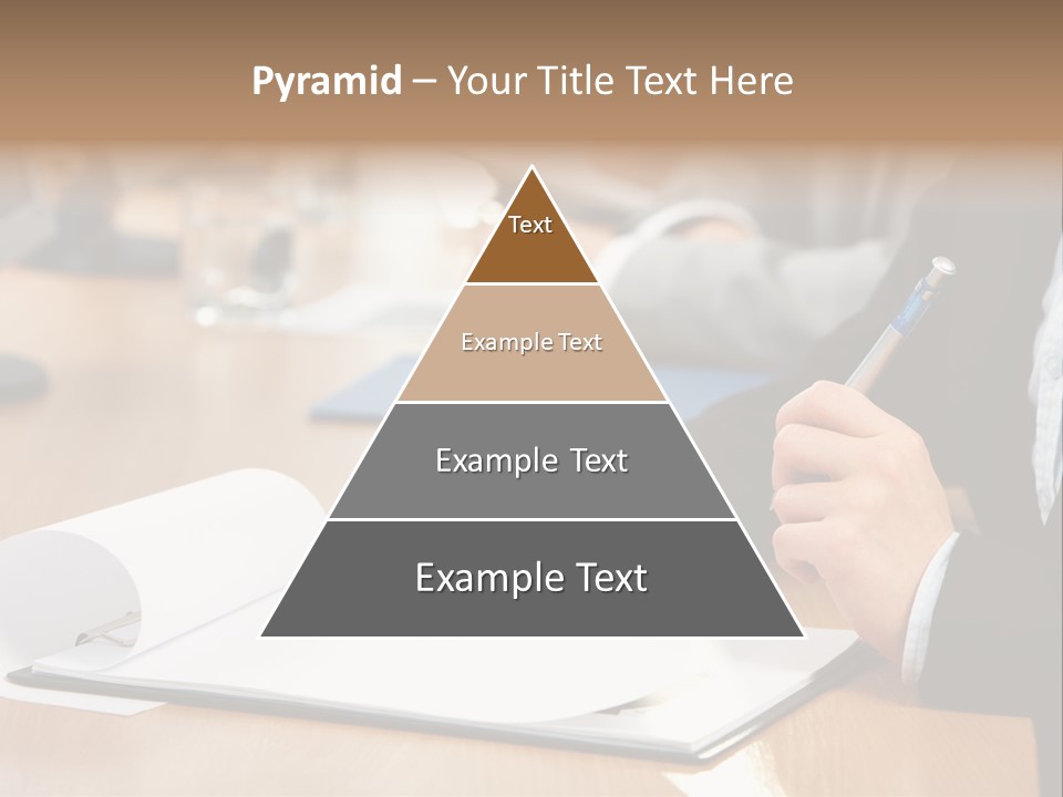 White Notebook Personal PowerPoint Template