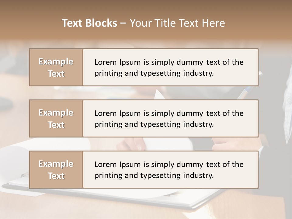 White Notebook Personal PowerPoint Template