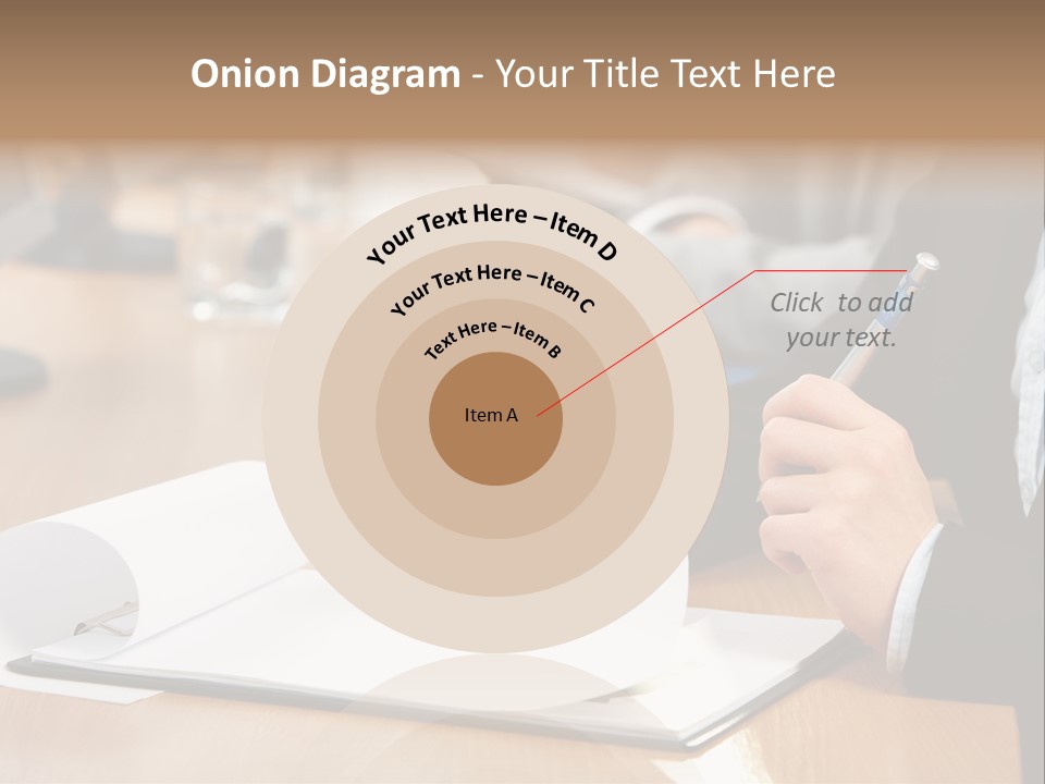 White Notebook Personal PowerPoint Template