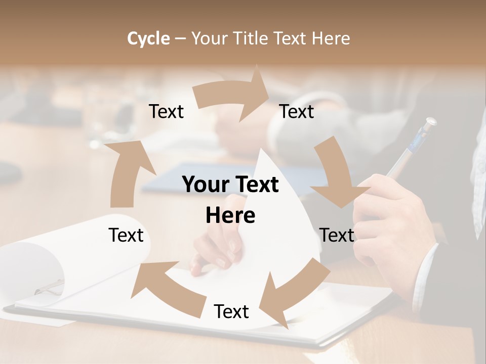 White Notebook Personal PowerPoint Template