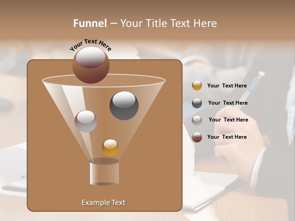 White Notebook Personal PowerPoint Template