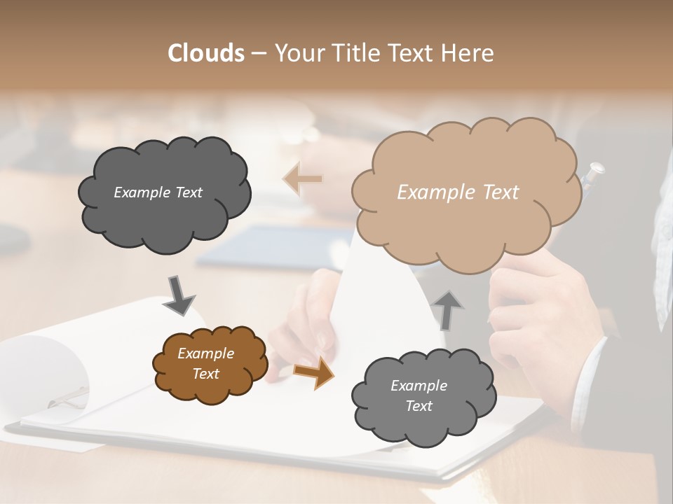 White Notebook Personal PowerPoint Template