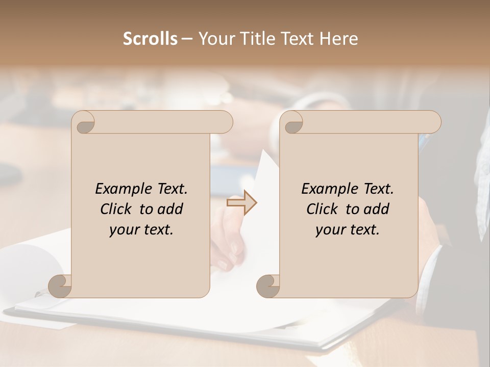 White Notebook Personal PowerPoint Template