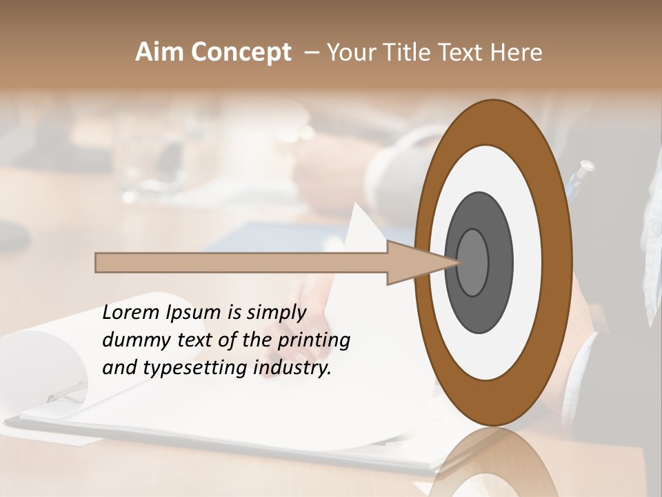 White Notebook Personal PowerPoint Template