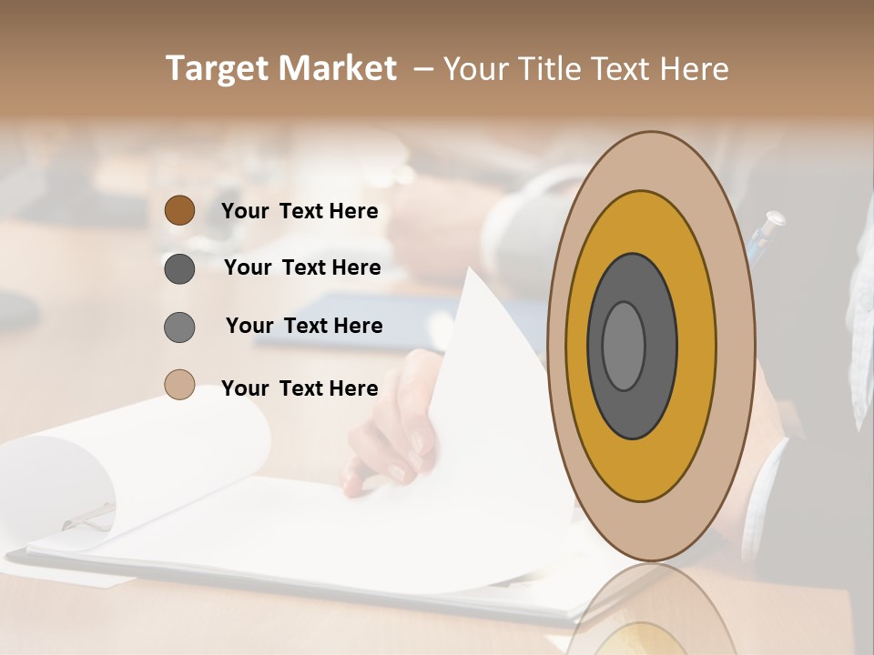 White Notebook Personal PowerPoint Template