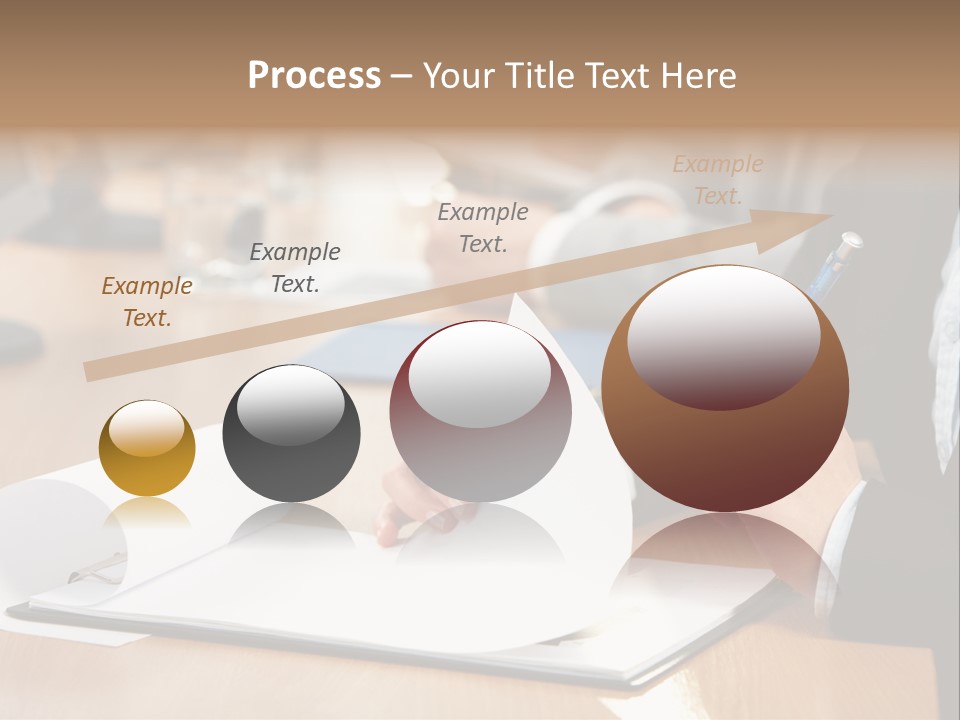 White Notebook Personal PowerPoint Template