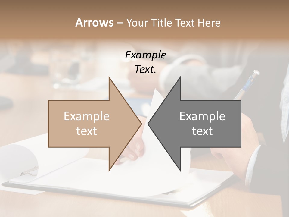 White Notebook Personal PowerPoint Template