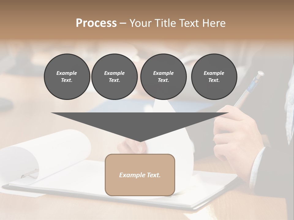 White Notebook Personal PowerPoint Template