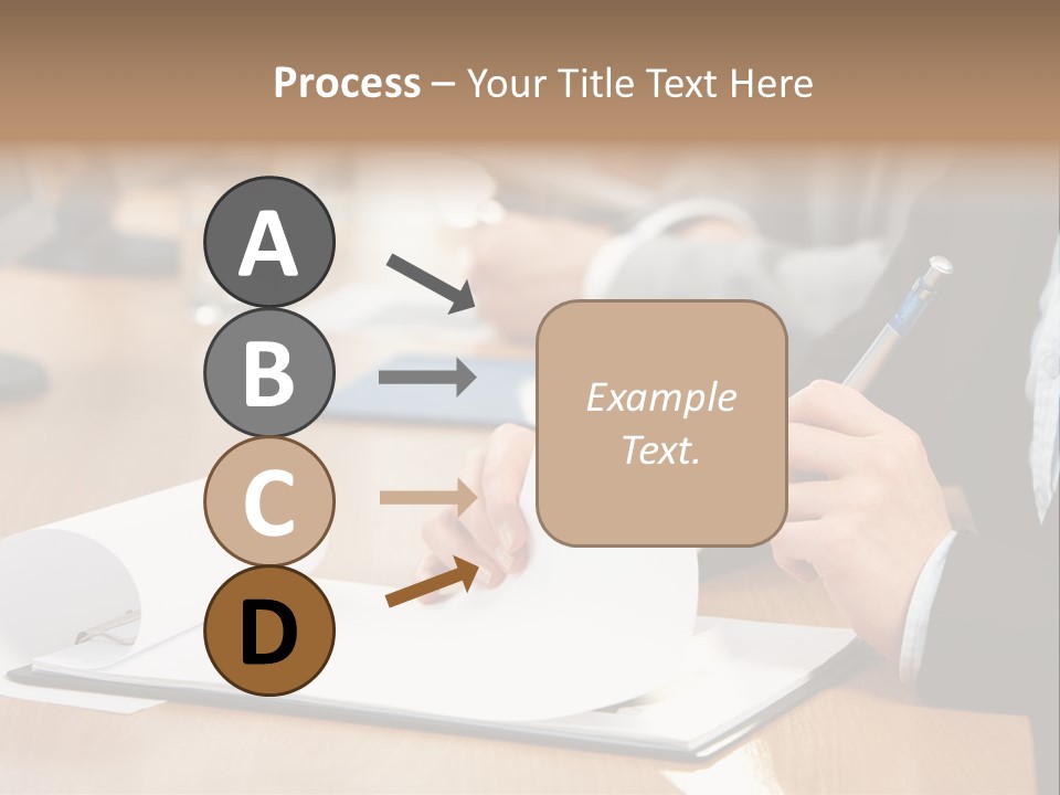 White Notebook Personal PowerPoint Template