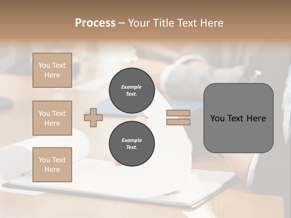 White Notebook Personal PowerPoint Template
