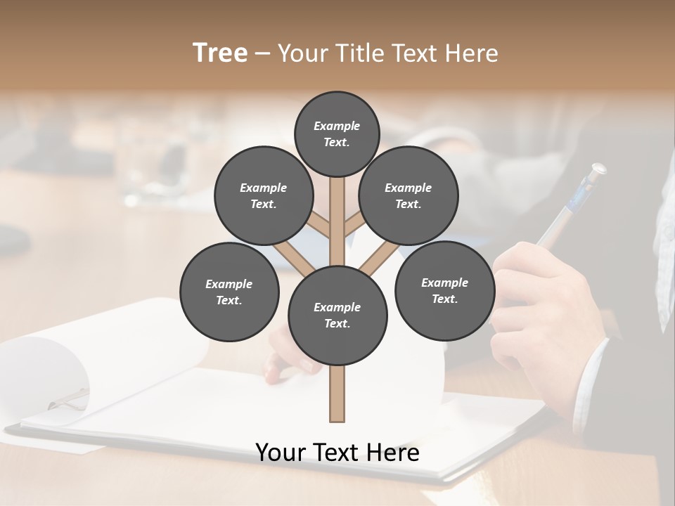 White Notebook Personal PowerPoint Template