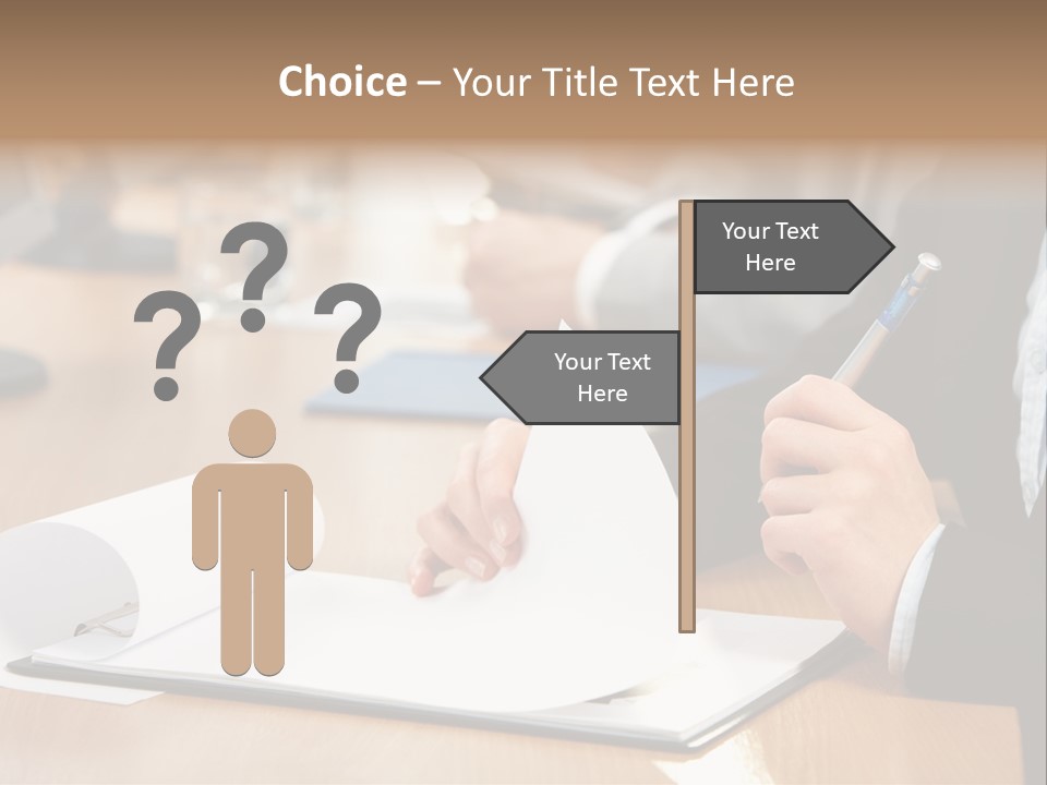 White Notebook Personal PowerPoint Template