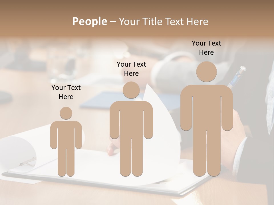 White Notebook Personal PowerPoint Template