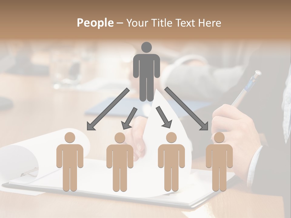 White Notebook Personal PowerPoint Template