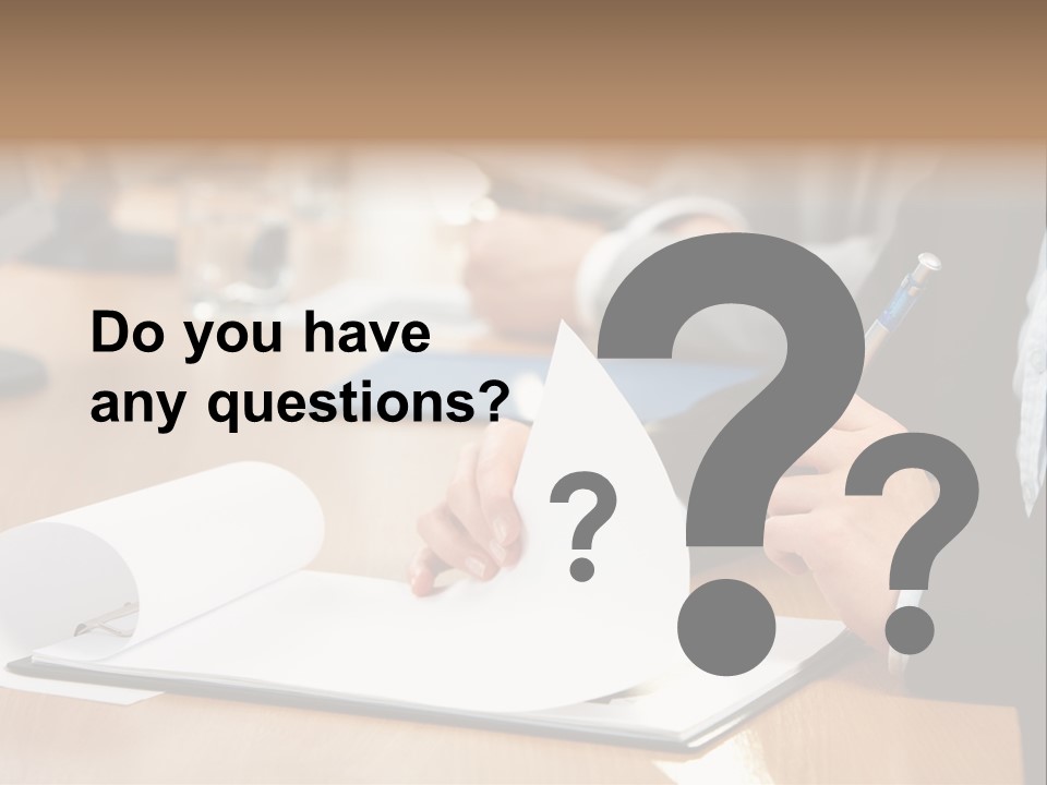 White Notebook Personal PowerPoint Template