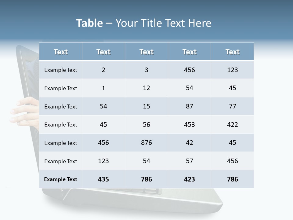 Hack Mask Black PowerPoint Template