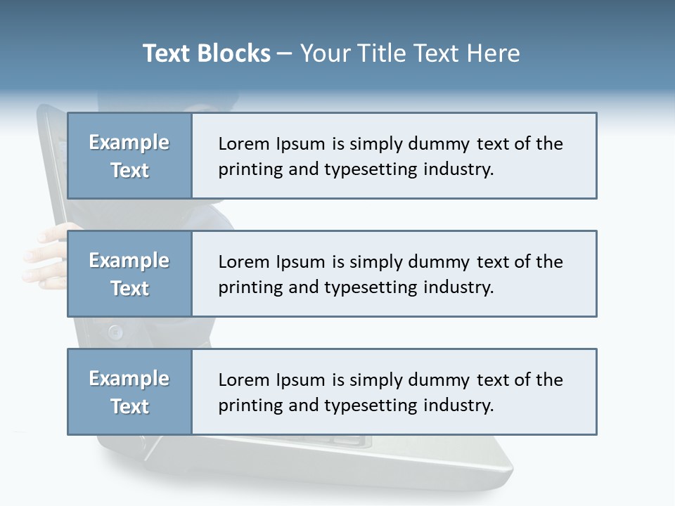 Hack Mask Black PowerPoint Template