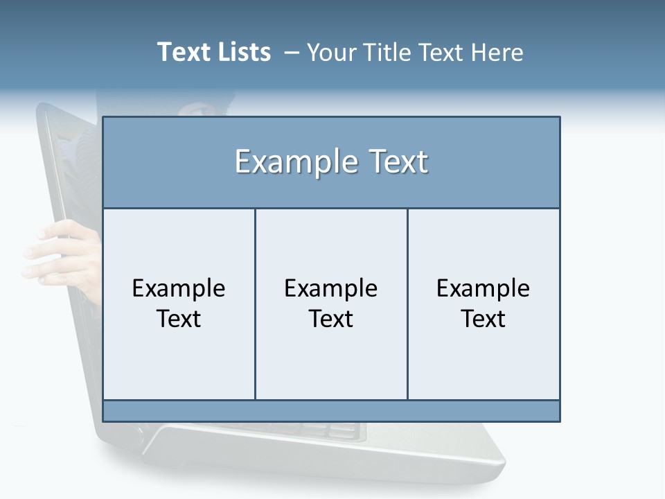 Hack Mask Black PowerPoint Template