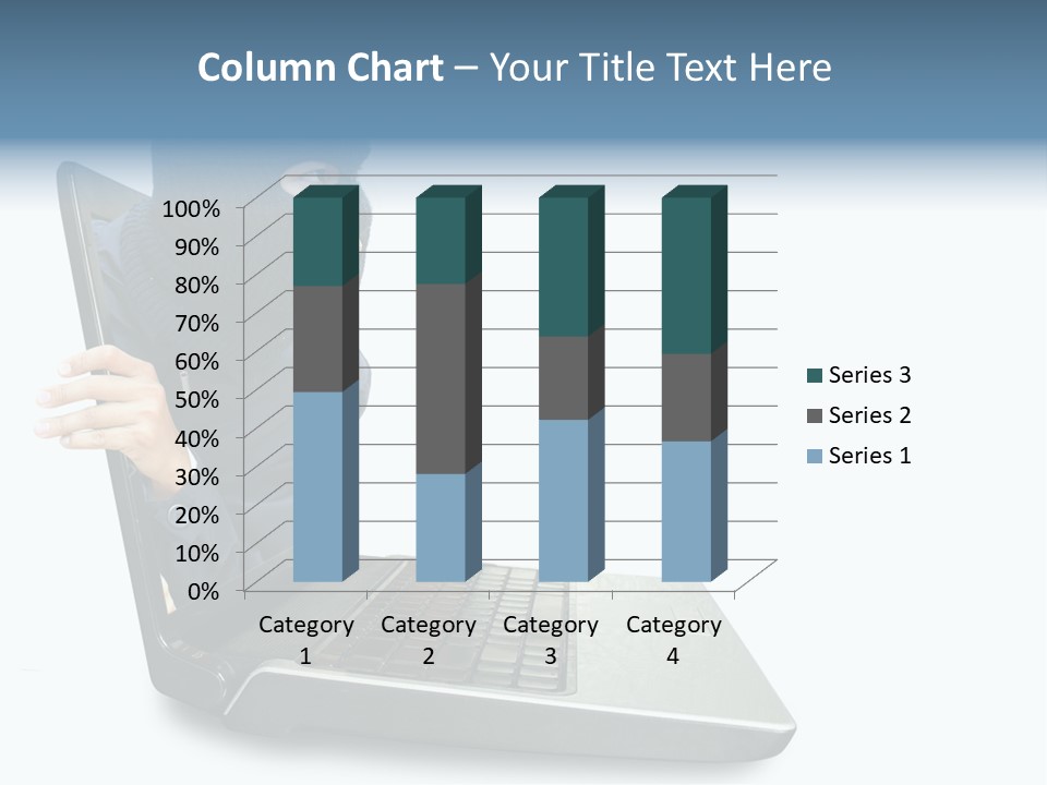 Hack Mask Black PowerPoint Template