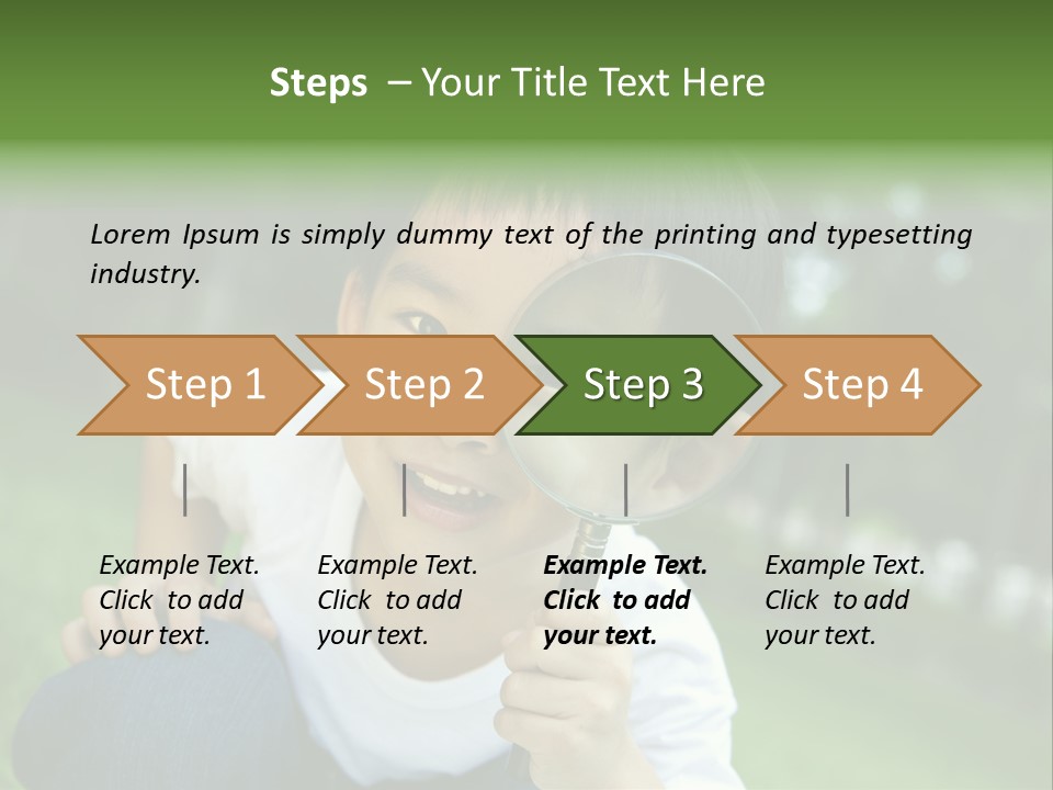 Nature Outdoors Exploring PowerPoint Template