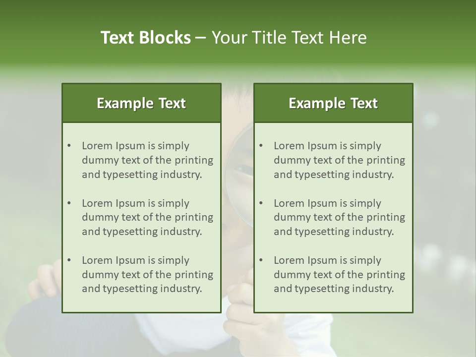 Nature Outdoors Exploring PowerPoint Template