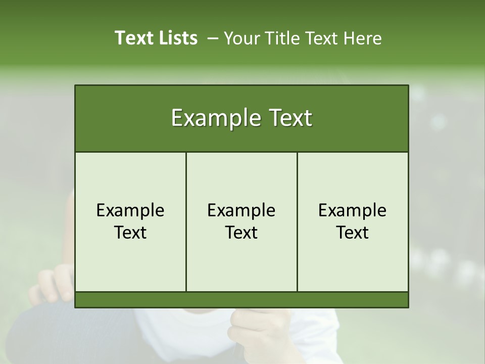 Nature Outdoors Exploring PowerPoint Template