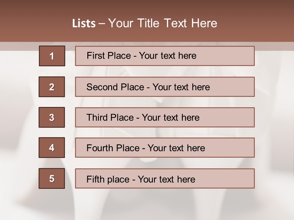 Women Pretty Glamour PowerPoint Template