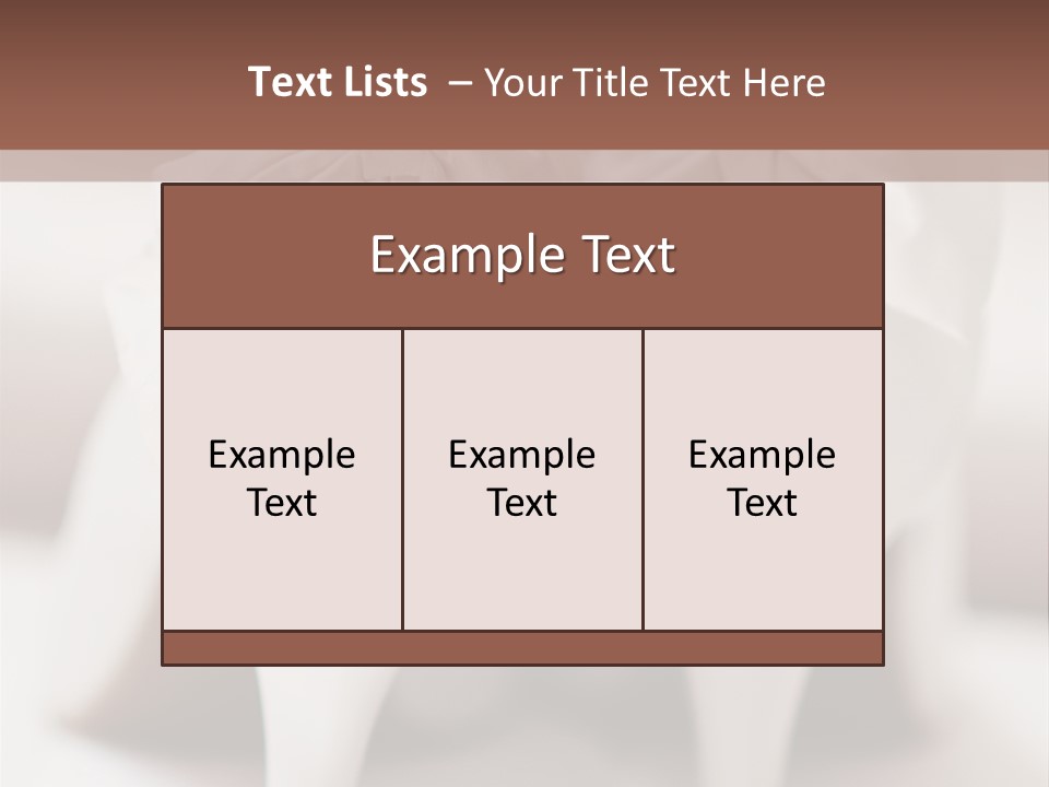 Women Pretty Glamour PowerPoint Template