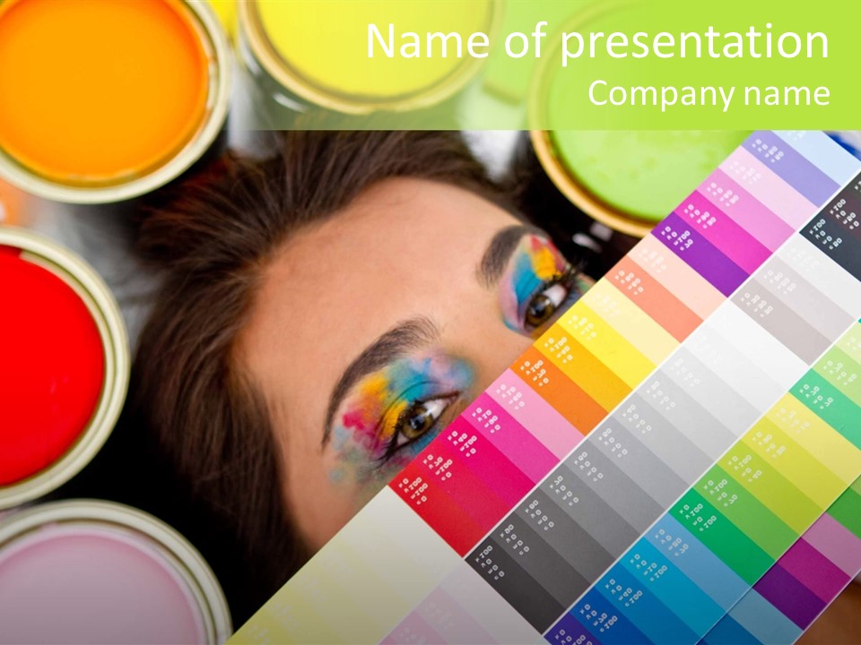 Color Covering Designer PowerPoint Template